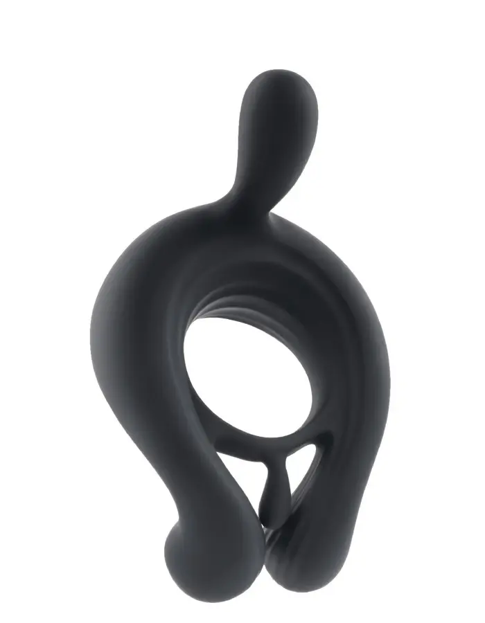 Playboy Pleasure - Triple Play - Cock Ring - Black