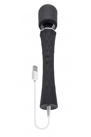 Playboy Pleasure - Royal - Wand - Black