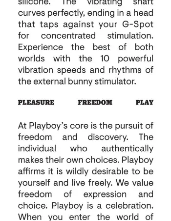 Playboy Pleasure - Thumper - Rabbit Vibrator - Wild Aster