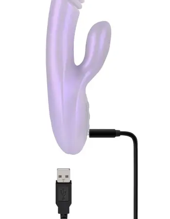 Playboy Pleasure - Bumping Bunny - Rabbit Vibrator - Opal