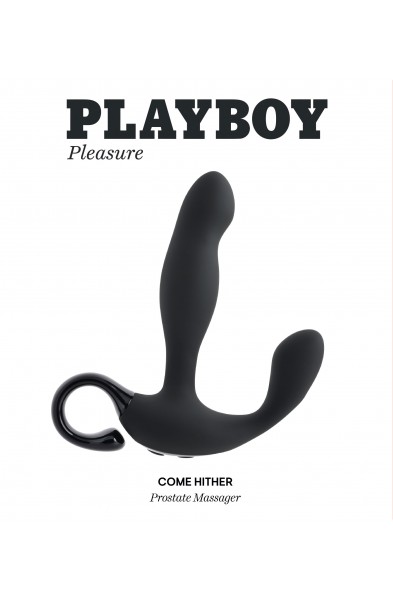 Playboy Pleasure - Come Hither - Prostate Massager - Black