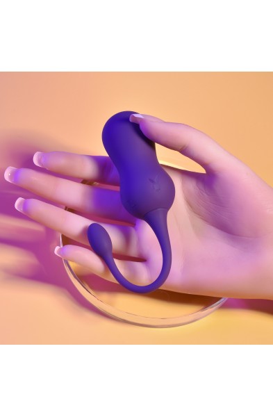 Playboy Pleasure - Double Time - Kegel Balls - Dark Purple