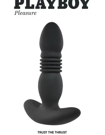 Playboy Pleasure - Trust the Thrust - Butt Plug - Black