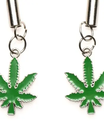 Mary Jane Nipple Clamps - Green