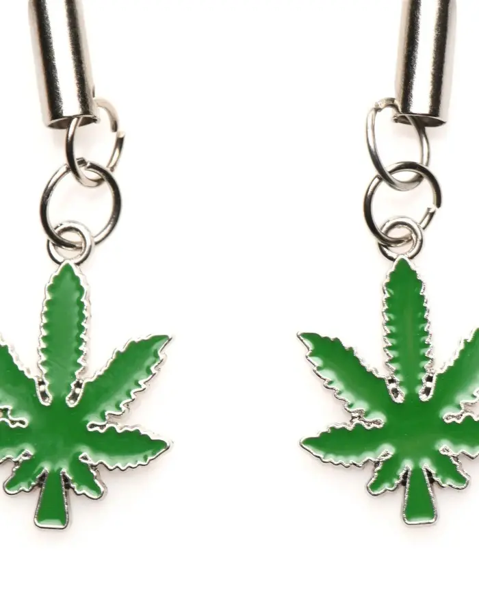 Mary Jane Nipple Clamps - Green