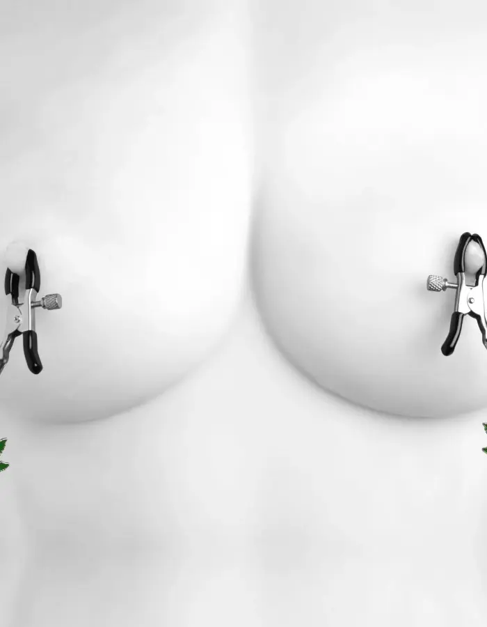 Mary Jane Nipple Clamps - Green