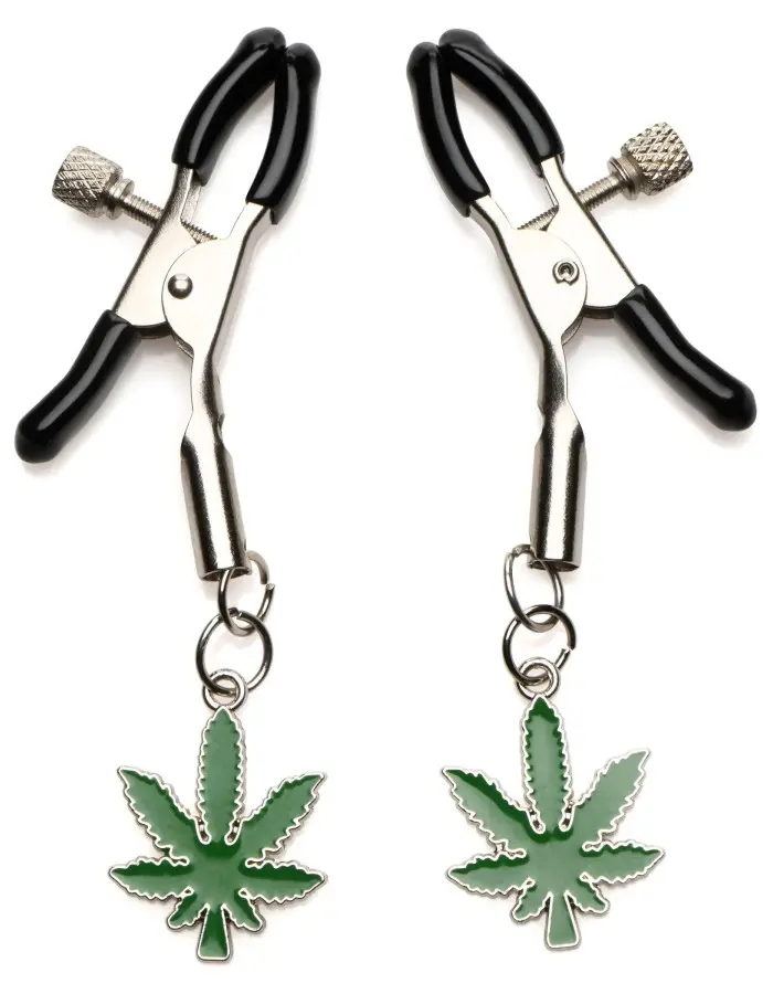 Mary Jane Nipple Clamps - Green