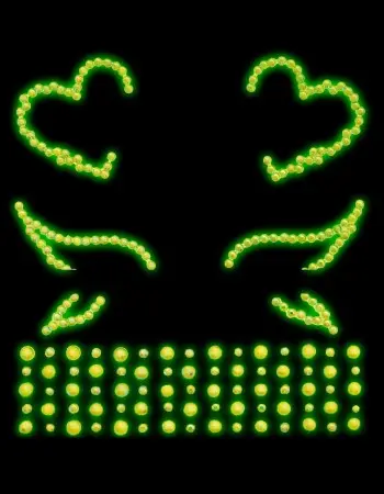 Ayla Adhesive Glow in the Dark