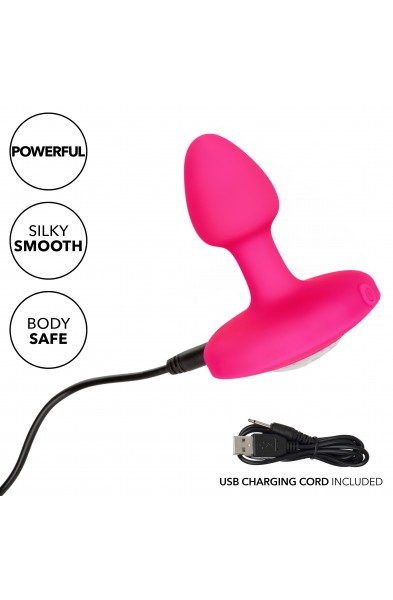 Cheeky Gems - Small Rechargeable Vibrating Probe - Vibrating Probe - Pink