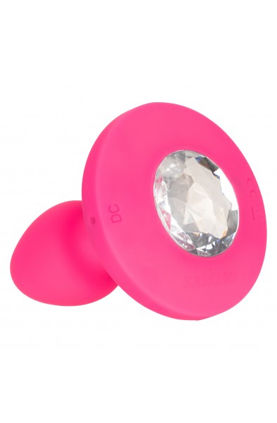 Cheeky Gems - Small Rechargeable Vibrating Probe - Vibrating Probe - Pink