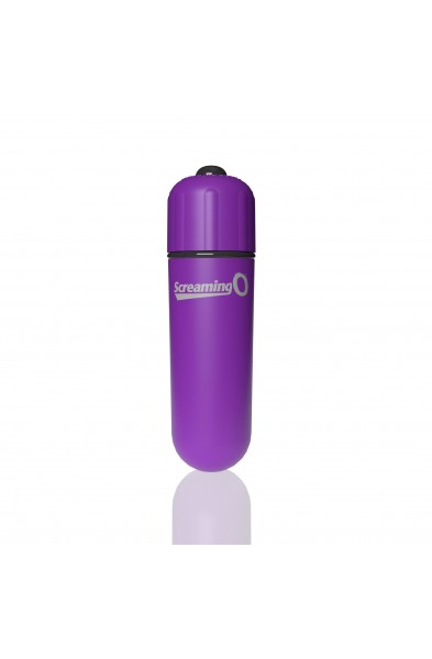 Screaming O 4t - Bullet - Super Powered One Touch  Vibrating Bullet - Grape