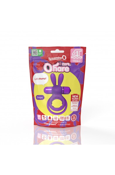 Screaming O 4t - Ohare Wearable Rabbit Vibe -  Grape