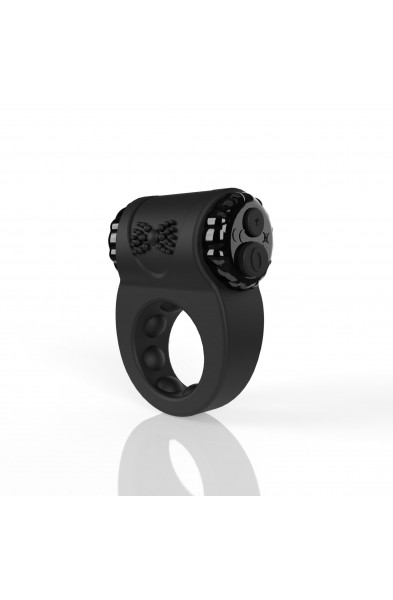 Screaming O - Big O Ritz Rechargeable Vibe Ring -  Black