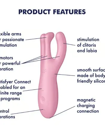 Satisfyer Threesome 4 - Pink