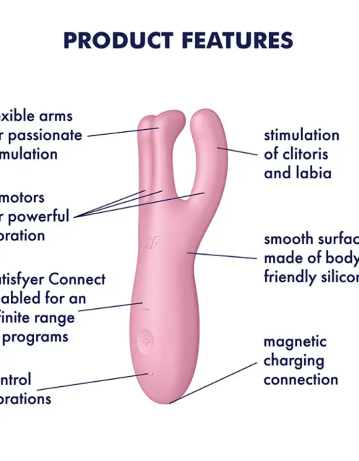 Satisfyer Threesome 4 - Pink
