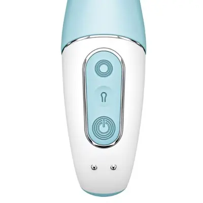 Satisfyer Air Pump Vibrator 5 Plus Inflatable G-Spot Vibrator - Blue