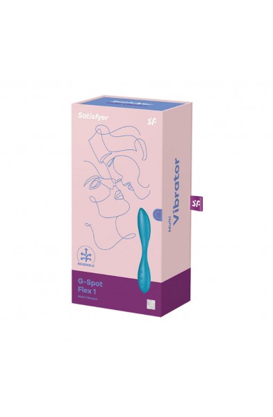 Satisfyer G-Spot Flex 1 - Multi Vibrator - Petrol