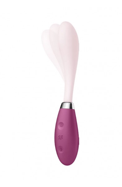 Satisfyer G-Spot Flex 3 - Multi Vibrator - Red