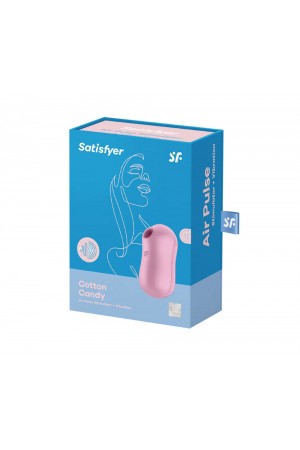 Satisfyer Cotton Candy - Air Pulse Stimulator Plus Vibrator - Lilac