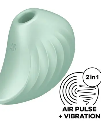 Satisfyer Pear Diver - Air Pulse Stimulator Plus Vibration - Mint