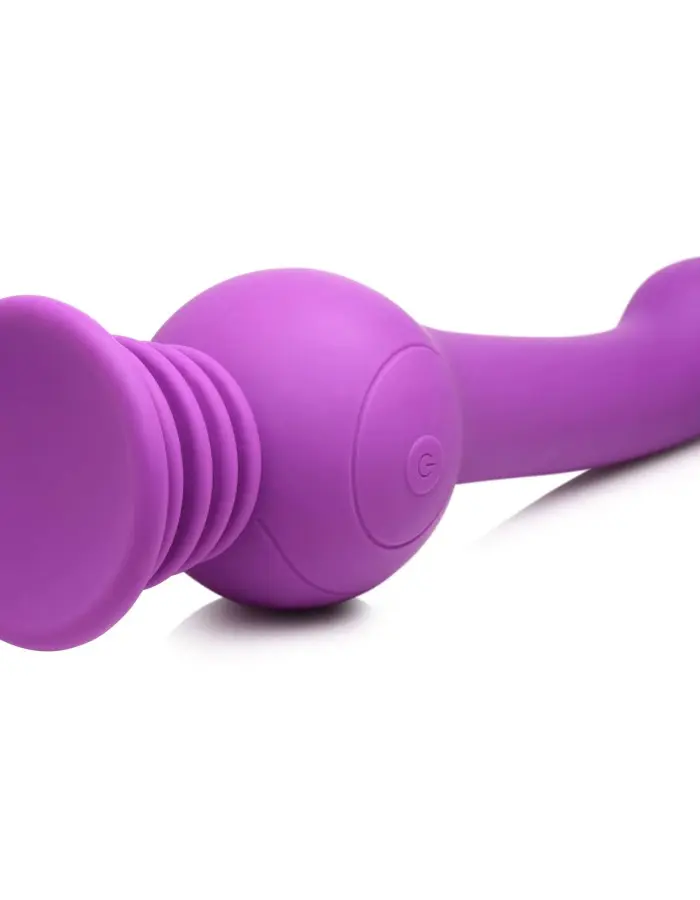 Sex Shaker Shaking Silicone Stimulator - Purple