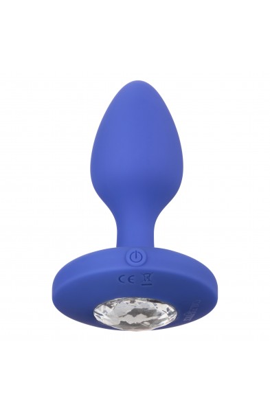 Cheeky Gems - Medium Rechargeable Vibrating Probe  - Blue