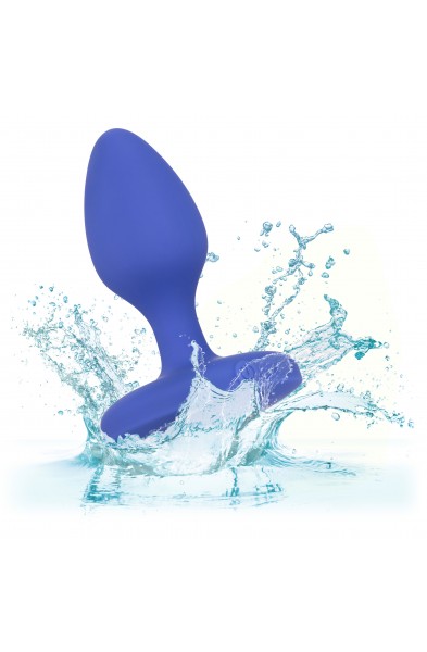 Cheeky Gems - Medium Rechargeable Vibrating Probe  - Blue