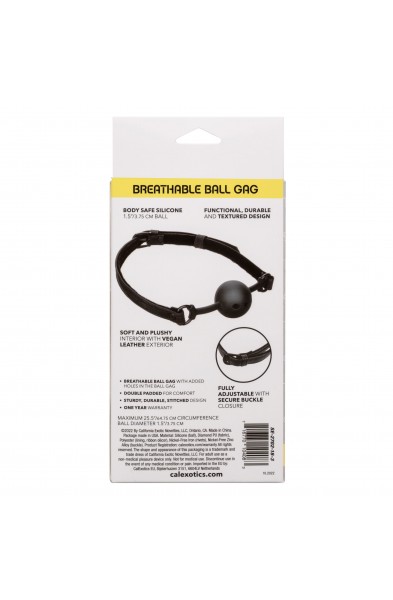 Boundless Breathable Ball Gag - Black