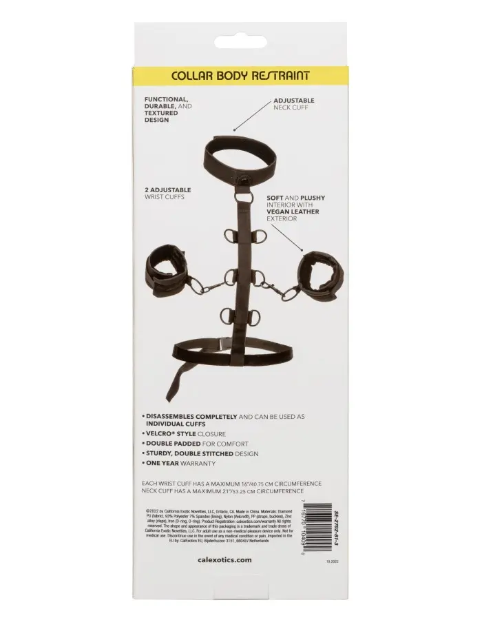 Boundless Collar Body Restraint - Black