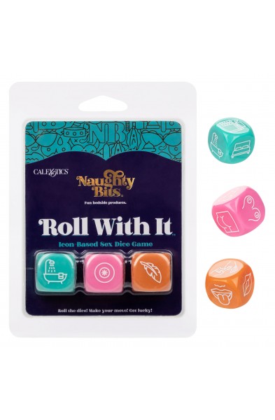 Naughty Bits Roll With It Icon - Based Sex Dice  Game