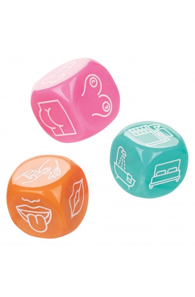 Naughty Bits Roll With It Icon - Based Sex Dice  Game