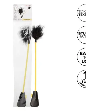 Boundless Feather Crop - Black