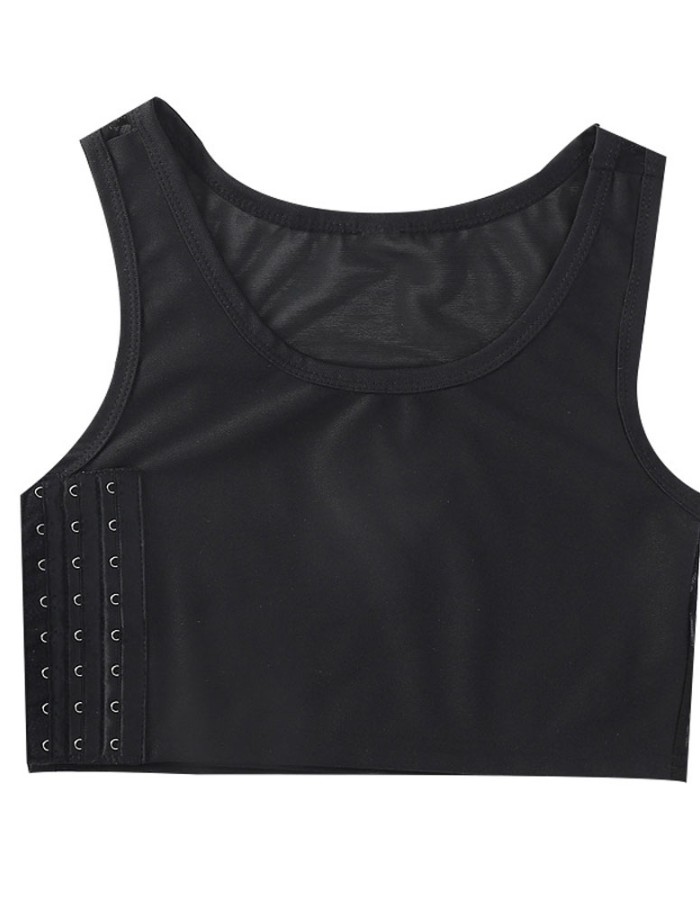 Gender Fluid Chest Compression Binder - Xlarge - Black