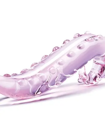 6 Inch Lick-It Glass Dildo