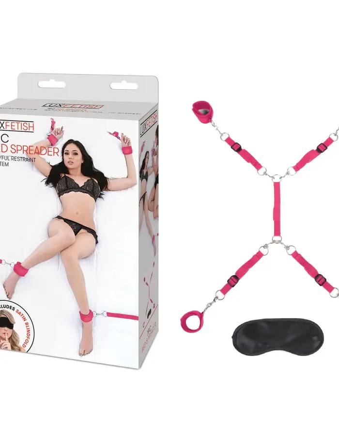 7 Pc Bed Spreader - Hot Pink