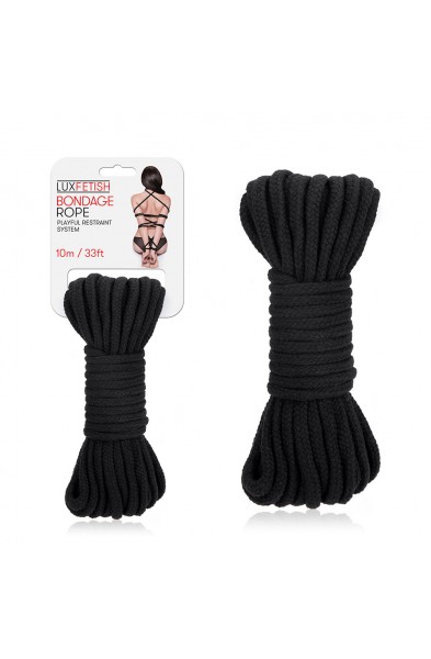 Bondage Rope 10m / 33ft - Black