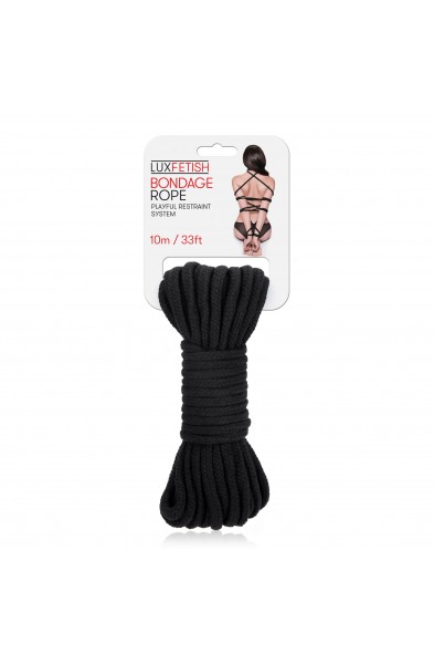 Bondage Rope 10m / 33ft - Black