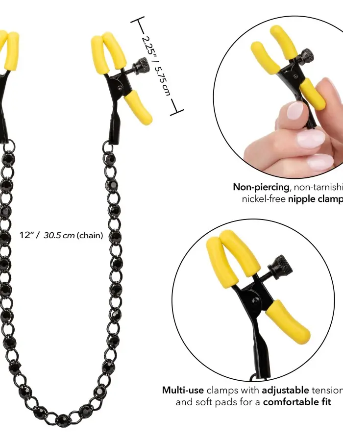 Boundless Nipple Teaser - Yellow/black