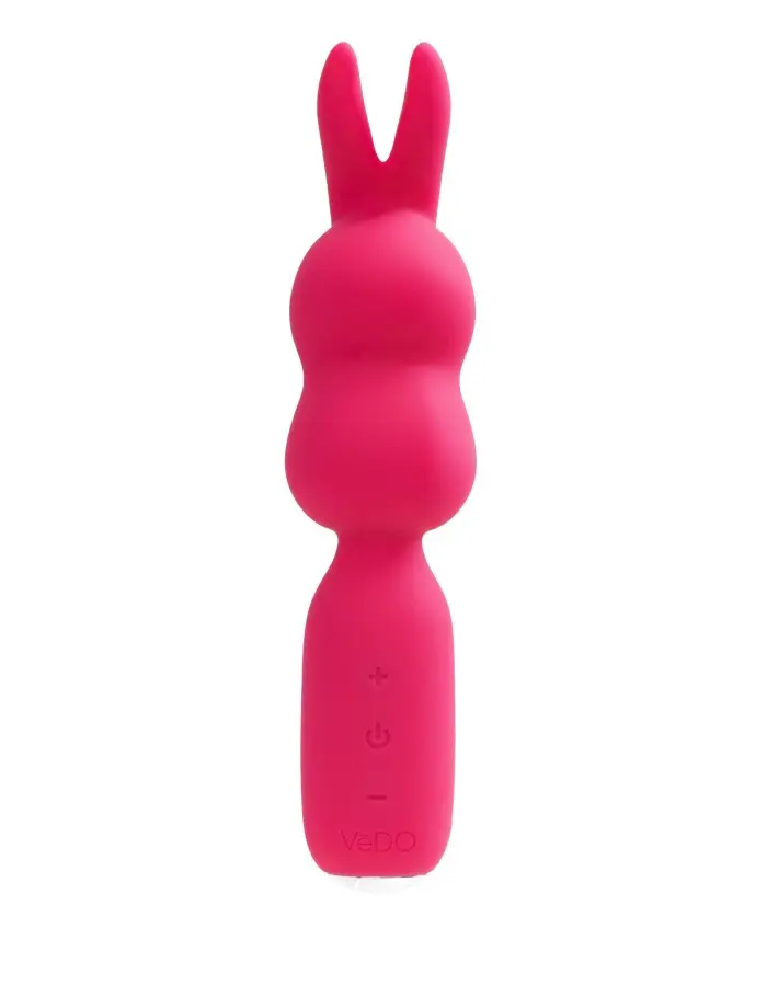 Hopper Bunny Rechargeable Mini Wand - Pretty in Pink