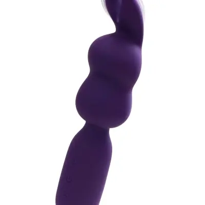 Hopper Bunny Rechargeable Mini Wand - Deep Purple