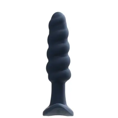 Twist Rechargeable Anal Vibe - Black Pearl