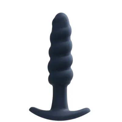 Twist Rechargeable Anal Vibe - Black Pearl