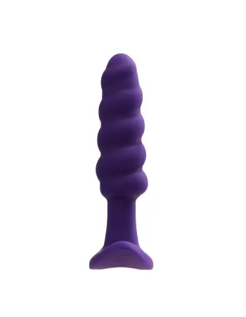 Twist Rechargeable Anal Vibe - Deep Purple