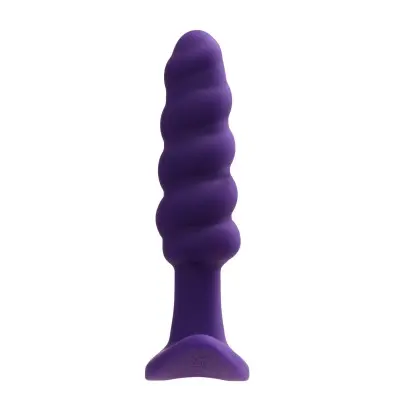 Twist Rechargeable Anal Vibe - Deep Purple