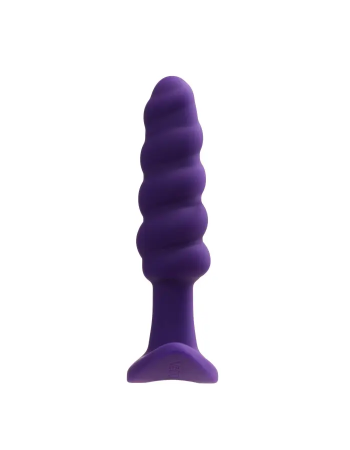 Twist Rechargeable Anal Vibe - Deep Purple
