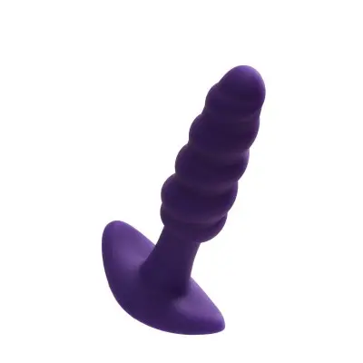 Twist Rechargeable Anal Vibe - Deep Purple