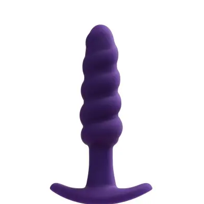 Twist Rechargeable Anal Vibe - Deep Purple