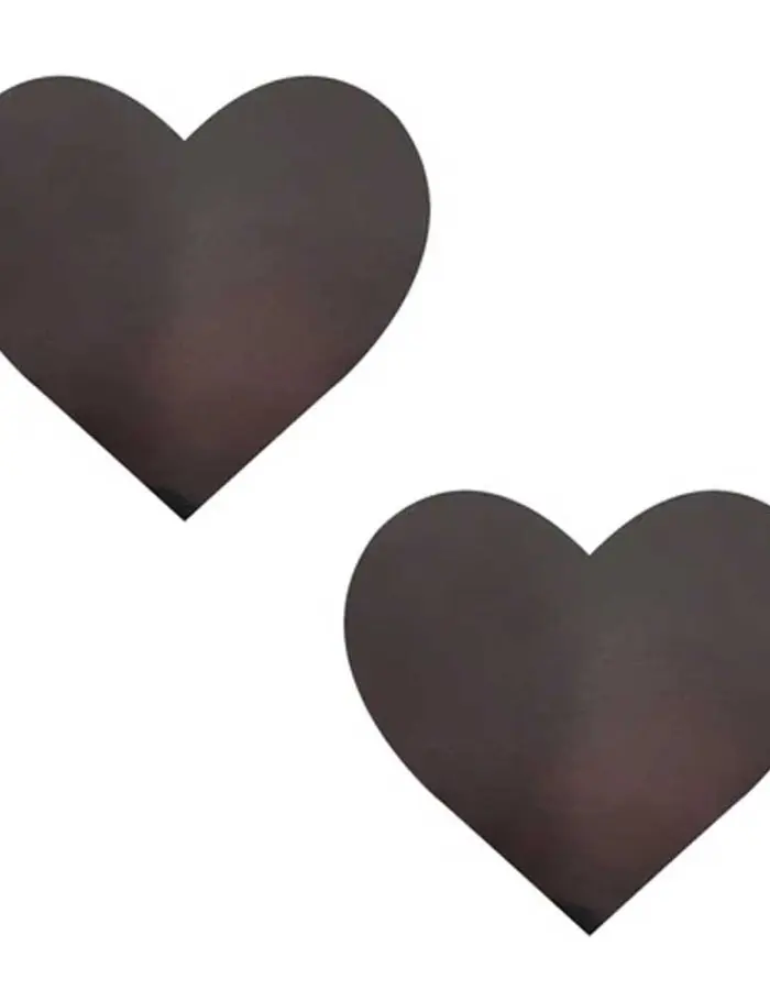 Neon Pinky Tink Temperature Reactive Heart Nipple Cover Pasties