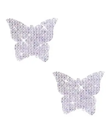 Razzle Dazzle Crystal Butterfly Jewel Sparkle Body Stickers 6 Pk