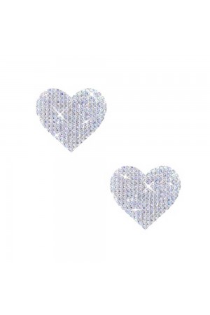 Razzle Dazzle Crystal Jewel Sparkle I Heart U Body Stickers 6 Pk